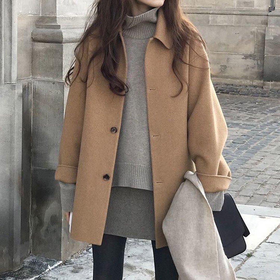 Josefin | Cosy Button-Closure Women's Coat