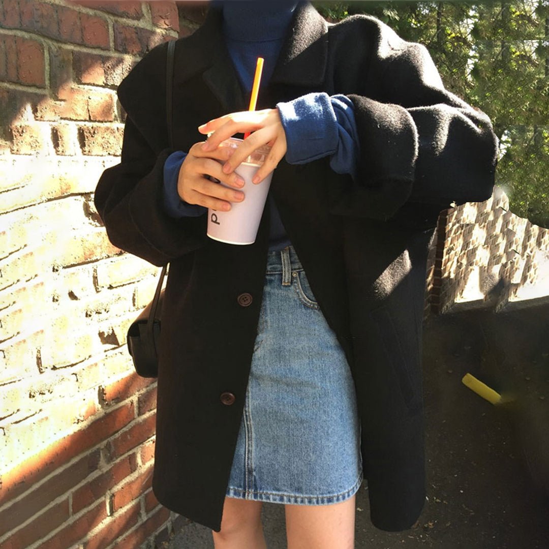Josefin | Cosy Button-Closure Women's Coat