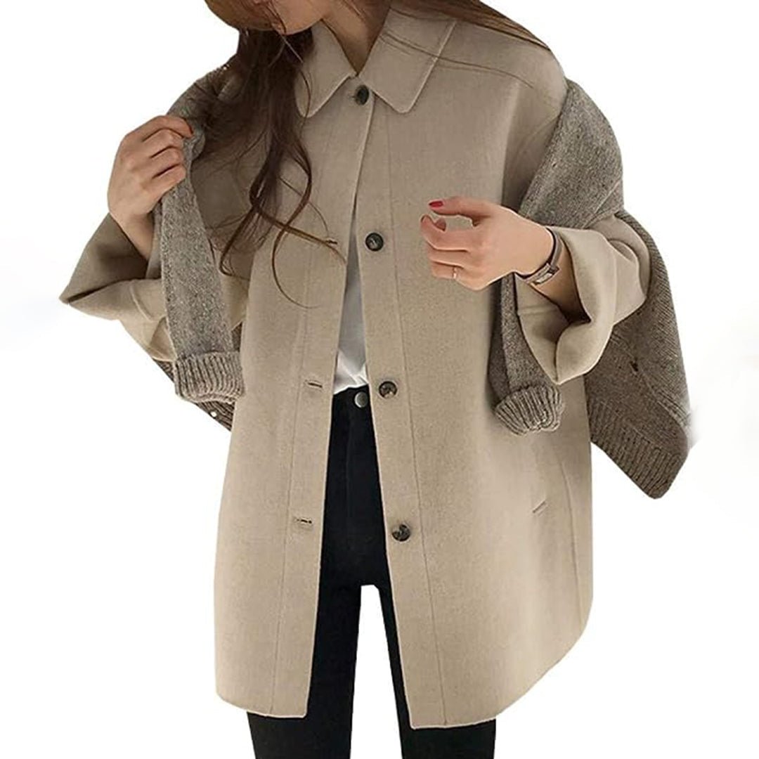 Josefin | Cosy Button-Closure Women's Coat