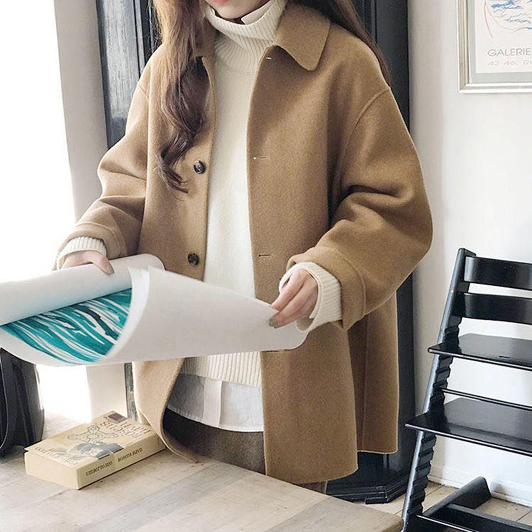 Josefin | Cosy Button-Closure Women's Coat