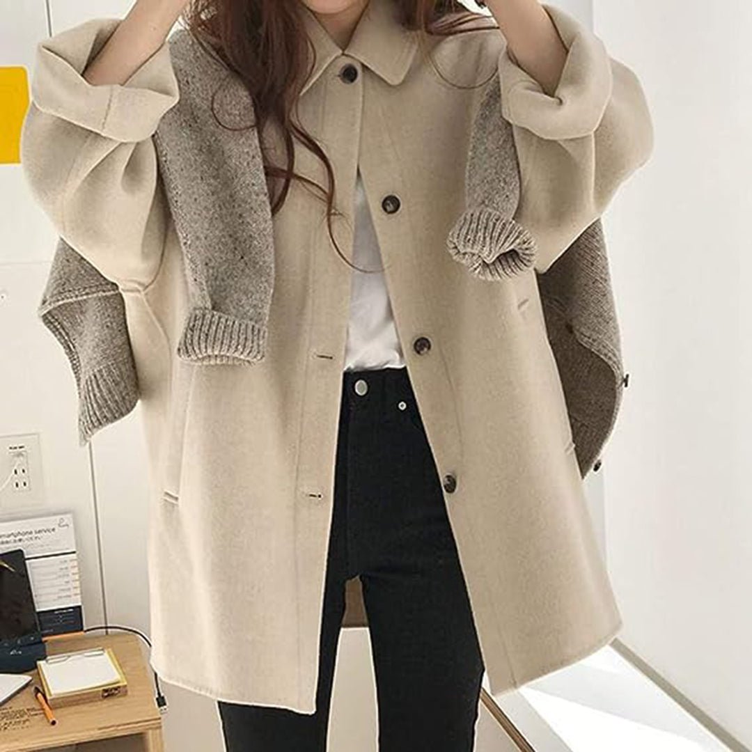 Josefin | Cosy Button-Closure Women's Coat