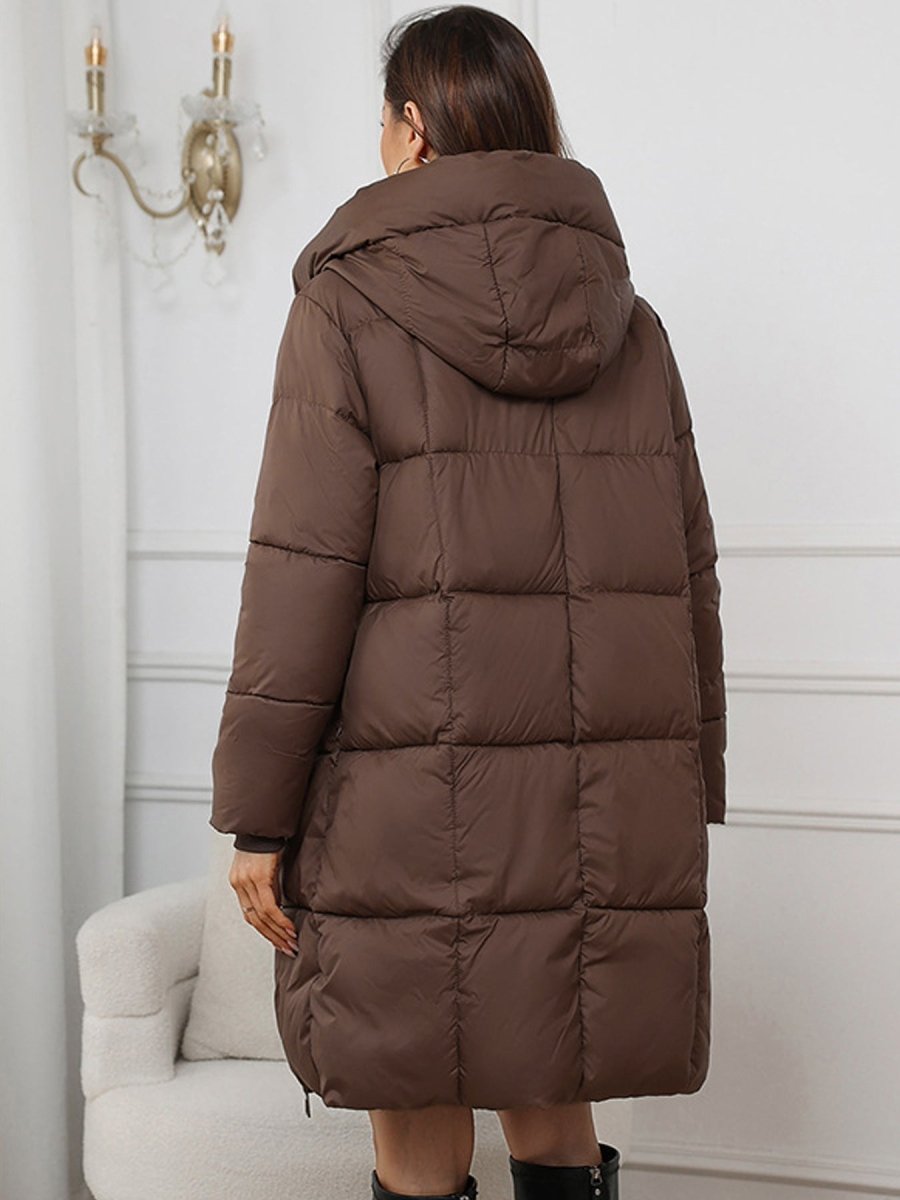 Winola | Down-Padded Hooded Women's Winter Jacket for Cold-Weather