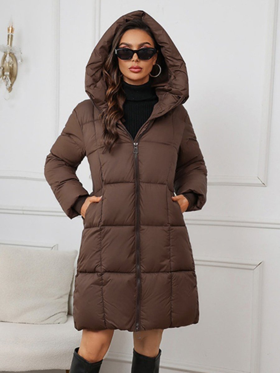 Winola | Down-Padded Hooded Women's Winter Jacket for Cold-Weather