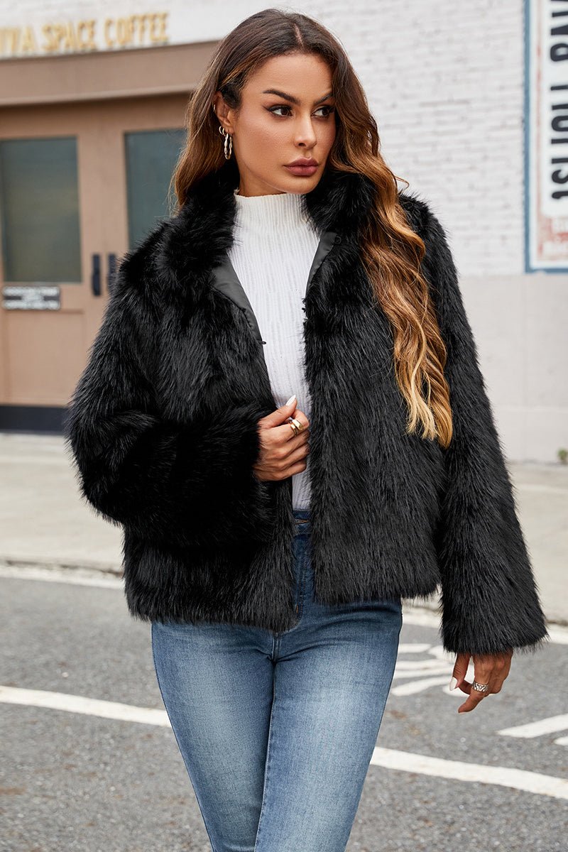 Cassia | Faux Fur-Trim Women's Coat for Winter
