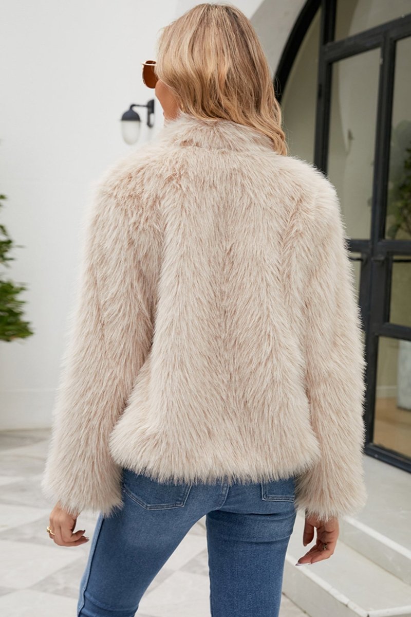 Cassia | Faux Fur-Trim Women's Coat for Winter