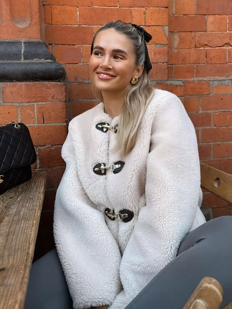Merrin | Fleece Teddy Women's Coat for Winter