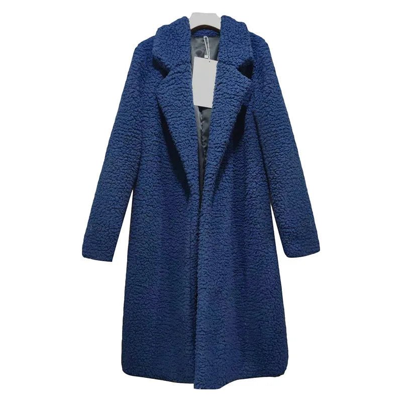 Malvioni | Soft Long Teddy Women's Coat for Winter