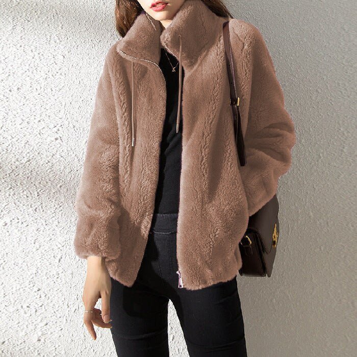 Emberlyn | Fluffy Faux Fur Women's Coat for Winter