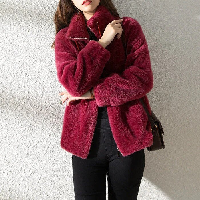 Emberlyn | Fluffy Faux Fur Women's Coat for Winter