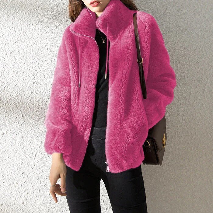 Emberlyn | Fluffy Faux Fur Women's Coat for Winter