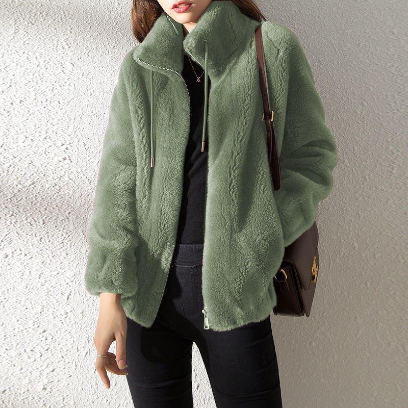 Emberlyn | Fluffy Faux Fur Women's Coat for Winter