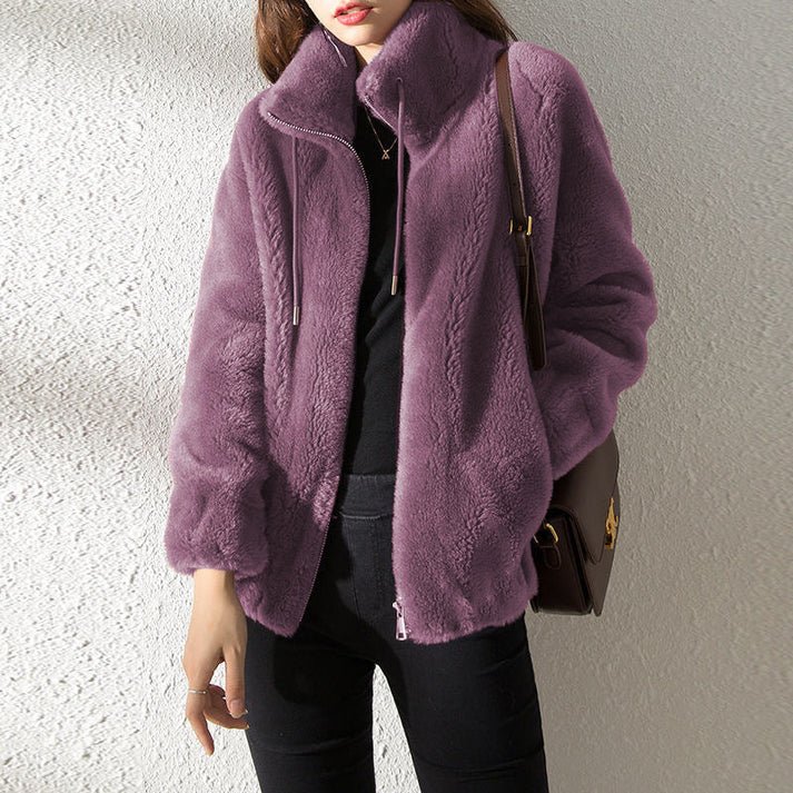 Emberlyn | Fluffy Faux Fur Women's Coat for Winter