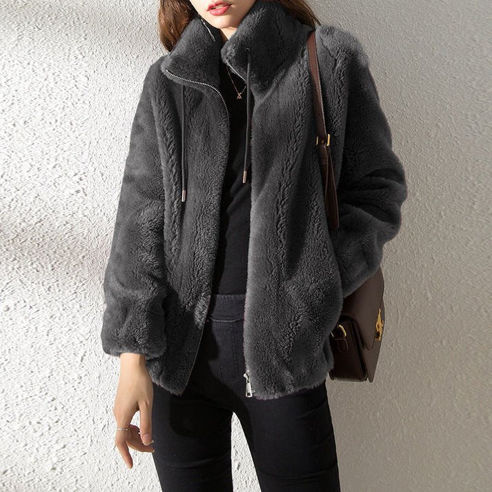 Emberlyn | Fluffy Faux Fur Women's Coat for Winter
