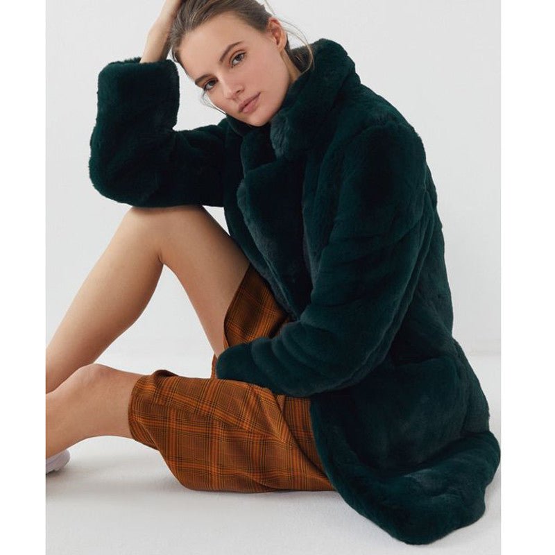 Norvia | Sherpa Faux Fur Women's Coat for Fall
