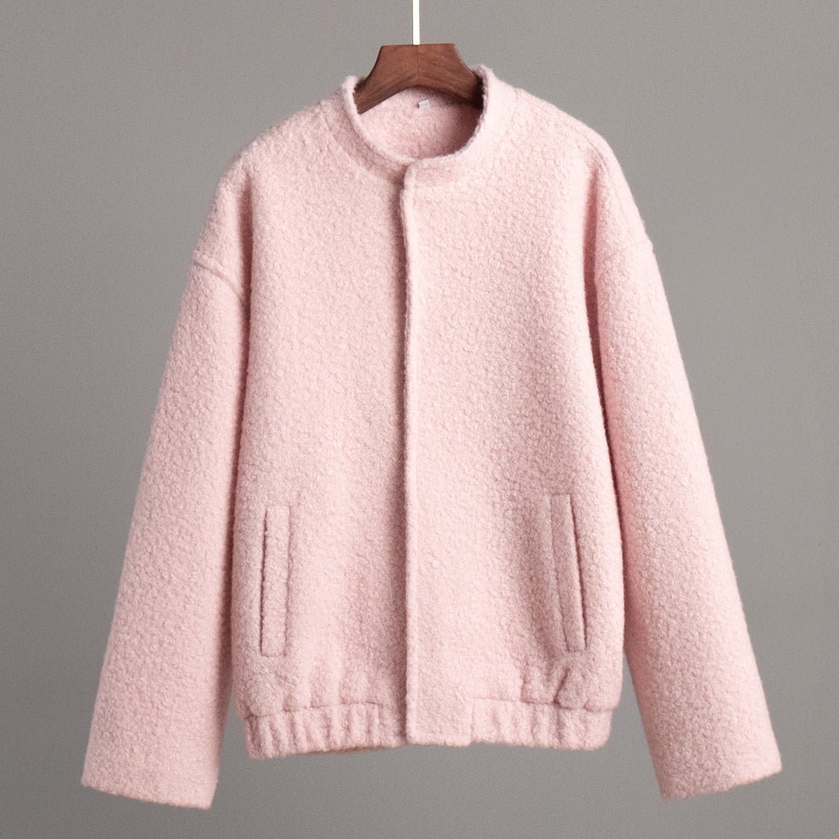 Ismene | Stand-Collar Dropped-Shoulder Women's Winter Coat for Cold-Weather