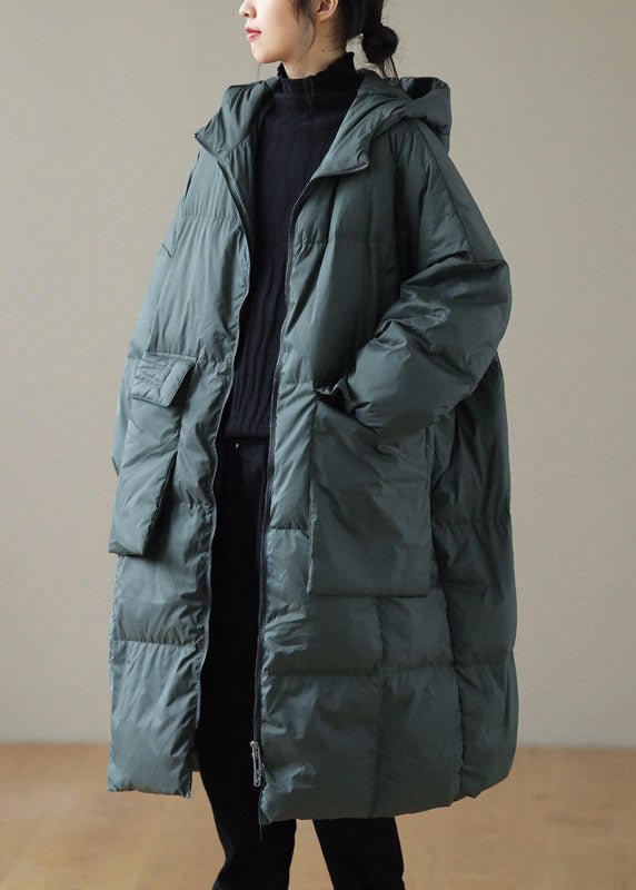 Fiorella | Hooded Plus-Size Women's Winter Jacket for Cold-Weather