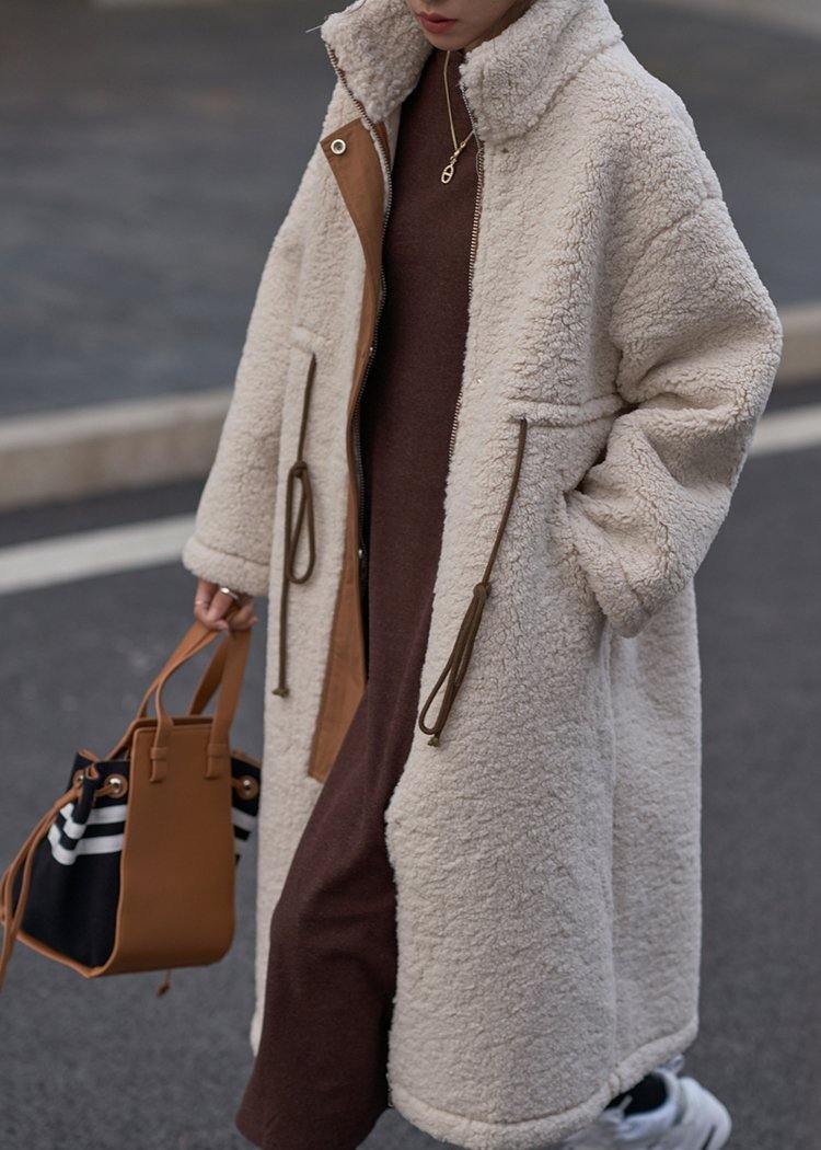 Delphina | High-Neck Drawstring Plus-Size Women's Winter Coat for Cold-Weather