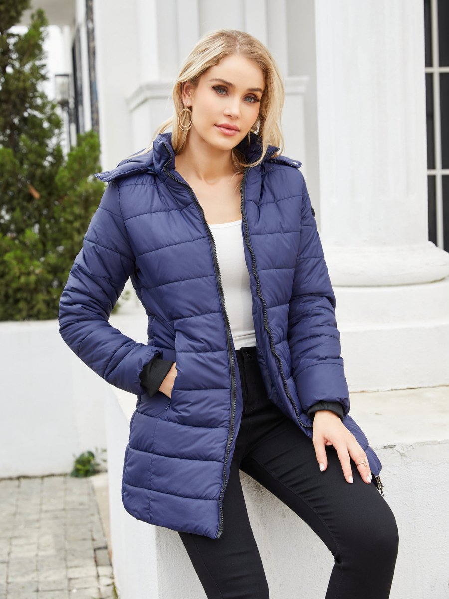 Elara | Quilted Lightweight-Insulated Women's Winter Jacket for Cold-Weather