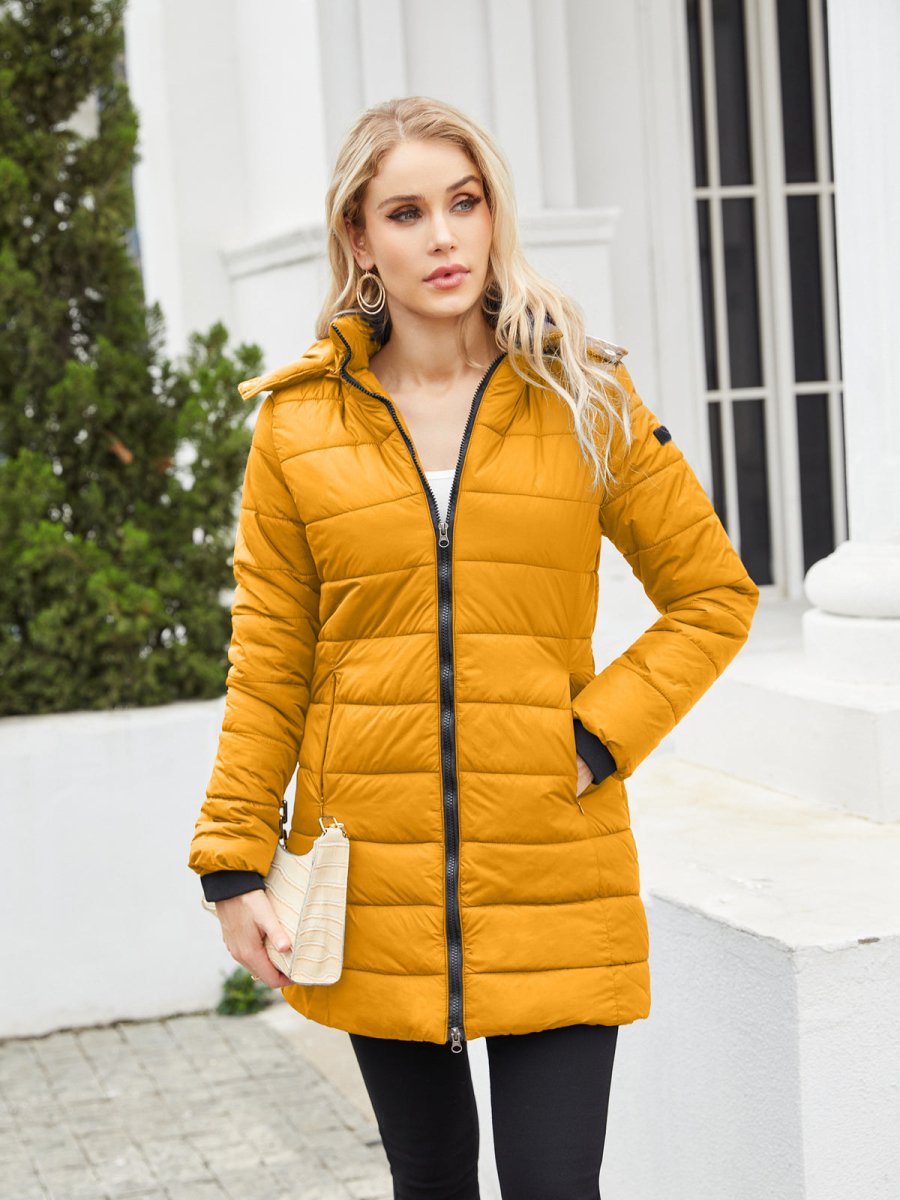 Elara | Quilted Lightweight-Insulated Women's Winter Jacket for Cold-Weather