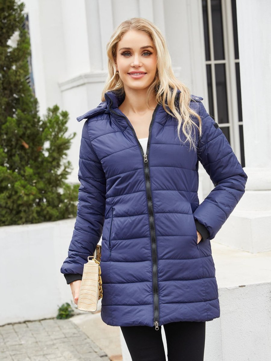 Elara | Quilted Lightweight-Insulated Women's Winter Jacket for Cold-Weather