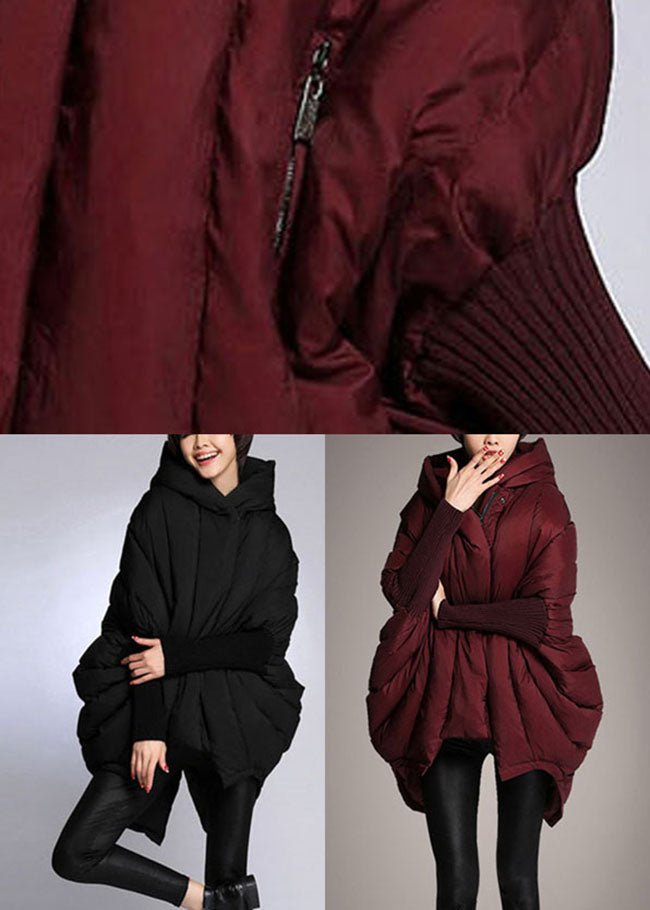 Brontë | Cape-Sleeve Hooded Women's Winter Jacket for Cold-Weather