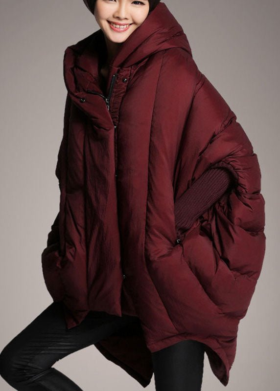 Brontë | Cape-Sleeve Hooded Women's Winter Jacket for Cold-Weather