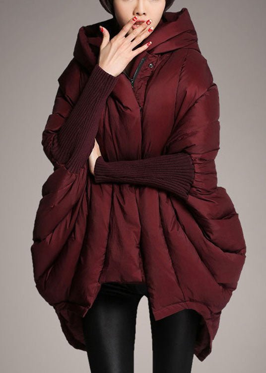 Brontë | Cape-Sleeve Hooded Women's Winter Jacket for Cold-Weather