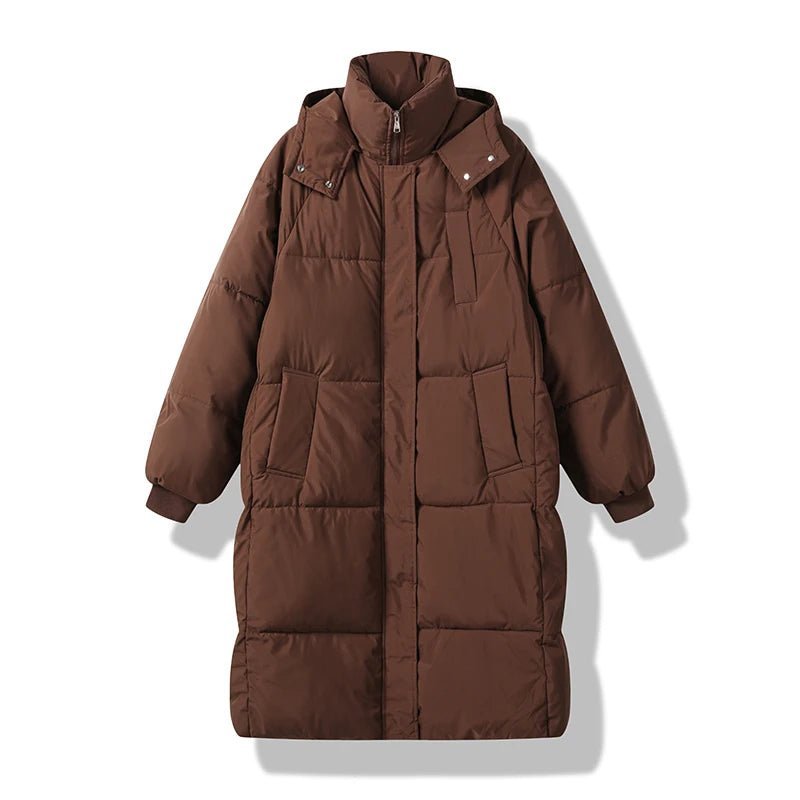 Roswitha | Plush-Lined Hooded Women's Winter Coat for Cold-Weather