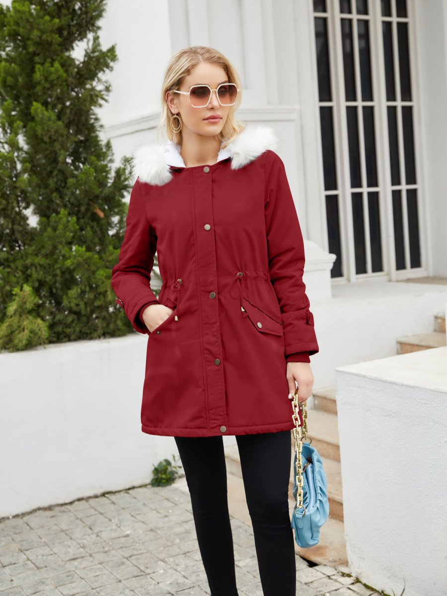 Odalys | Cozy-Lined Women's Parka Coat for Winter