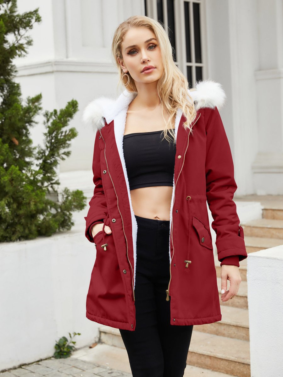 Odalys | Cozy-Lined Women's Parka Coat for Winter