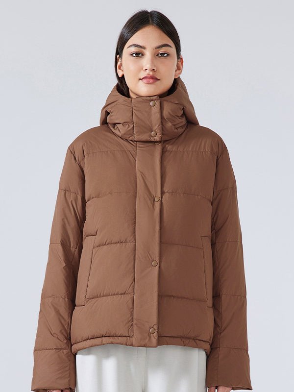 Brenna | Down-Padded Hooded Women's Winter Jacket for Cold-Weather