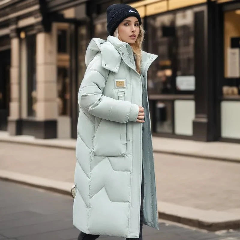 Jessamy | Thick-Padded Hooded Women's Winter Jacket for Cold-Weather