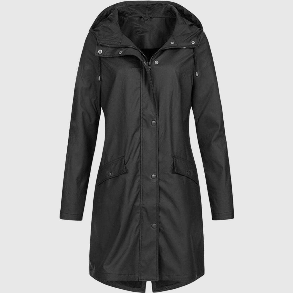 Briseis | Water-Resistant Hooded Women's Long Coat for Winter