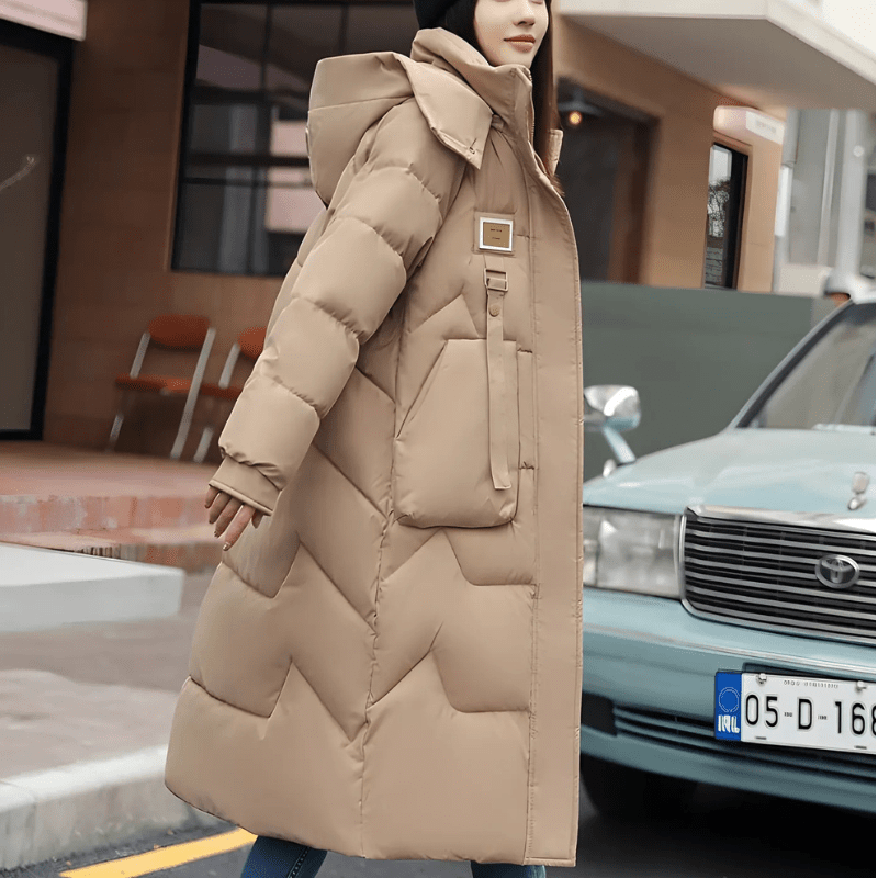 Quenelle | Quilted Padded Women's Trench Coat for Winter