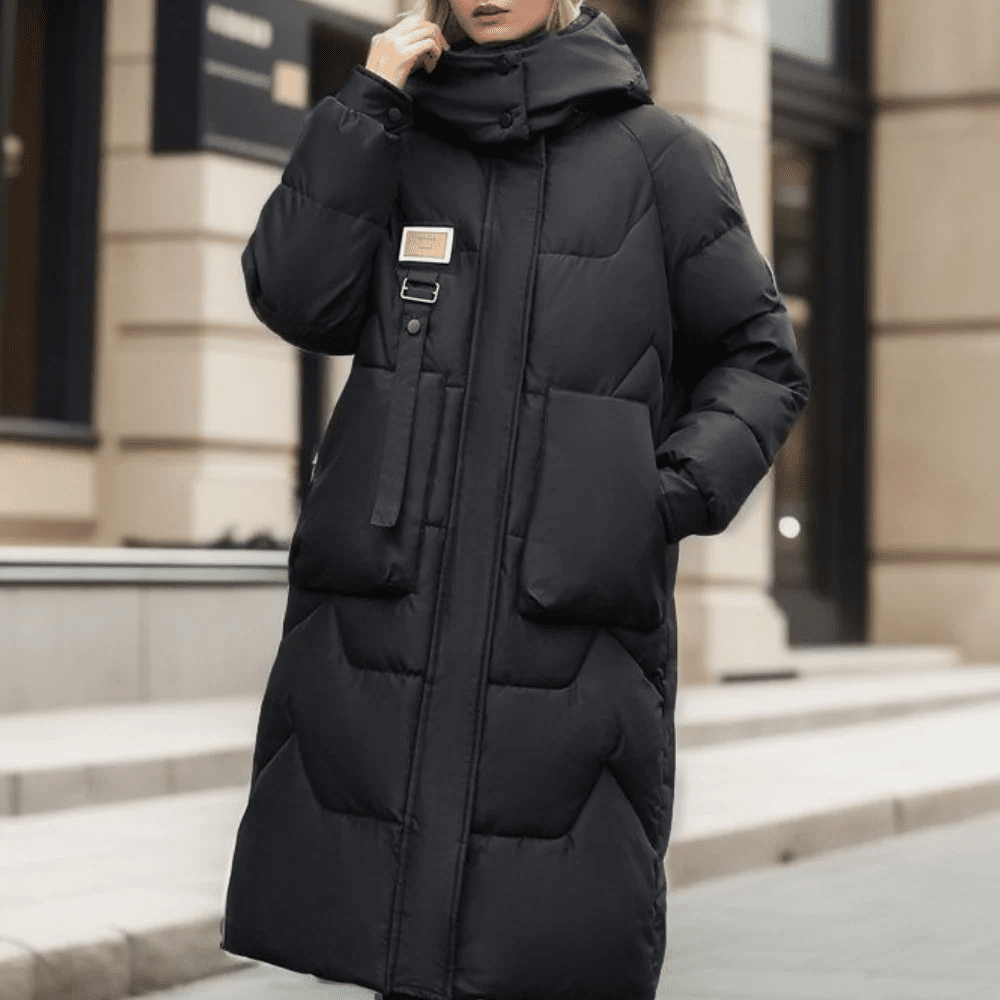 Quenelle | Quilted Padded Women's Trench Coat for Winter