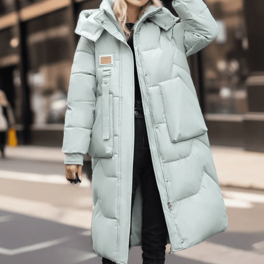 Quenelle | Quilted Padded Women's Trench Coat for Winter