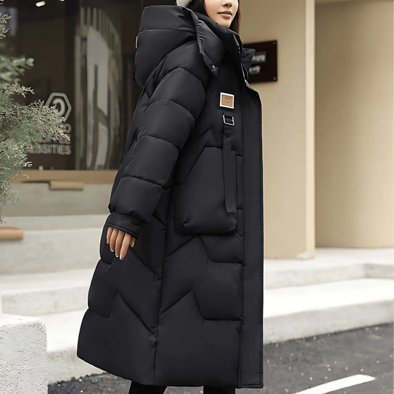 Quenelle | Quilted Padded Women's Trench Coat for Winter