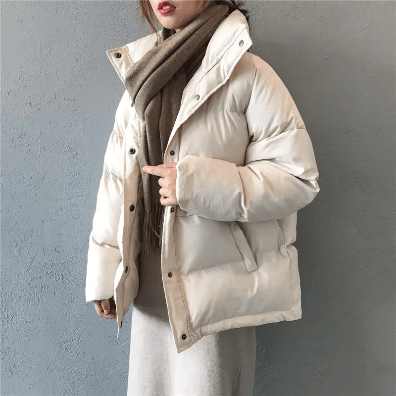 Nyla | Quilted High-Collar Women's Winter Jacket for Cold-Weather