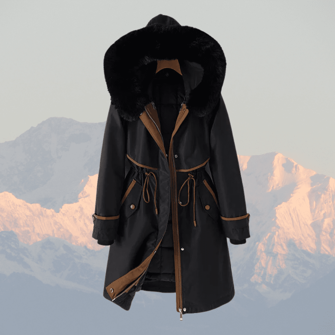 Orinthia | Quilted Faux Fur-Hood Women's Winter Jacket for Cold-Weather