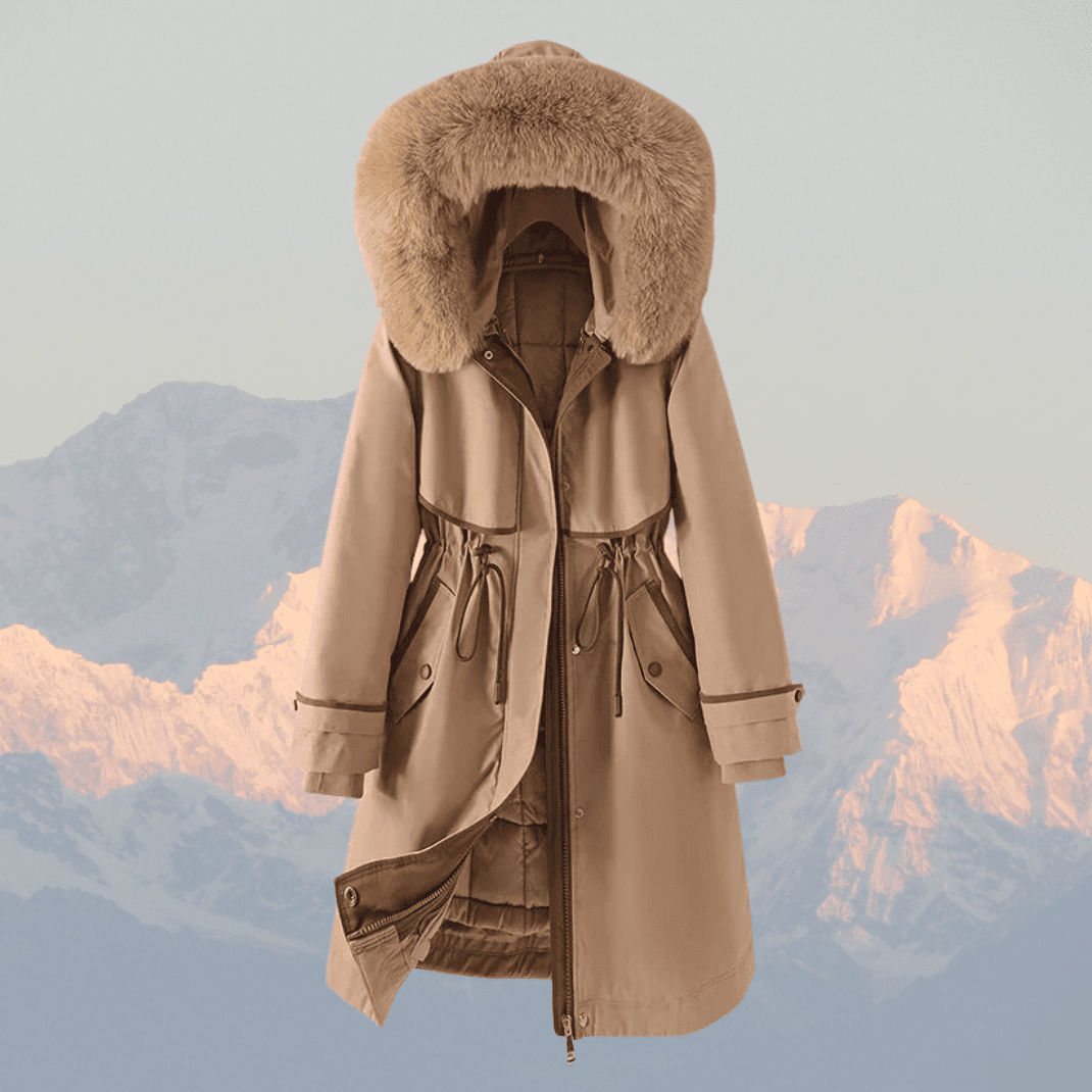 Orinthia | Quilted Faux Fur-Hood Women's Winter Jacket for Cold-Weather