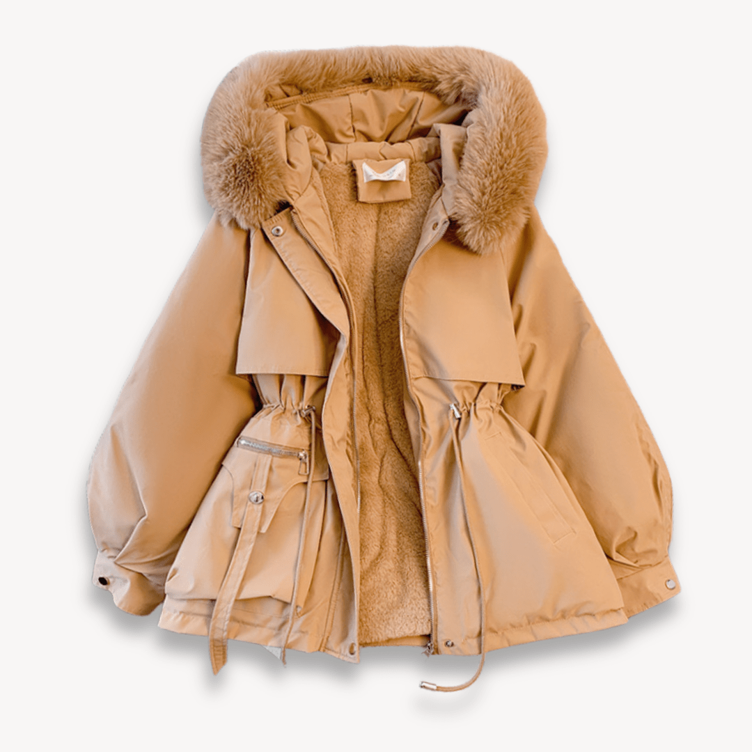 Perrine | Water-Resistant Faux Fur-Lined Women's Winter Jacket for Cold-Weather