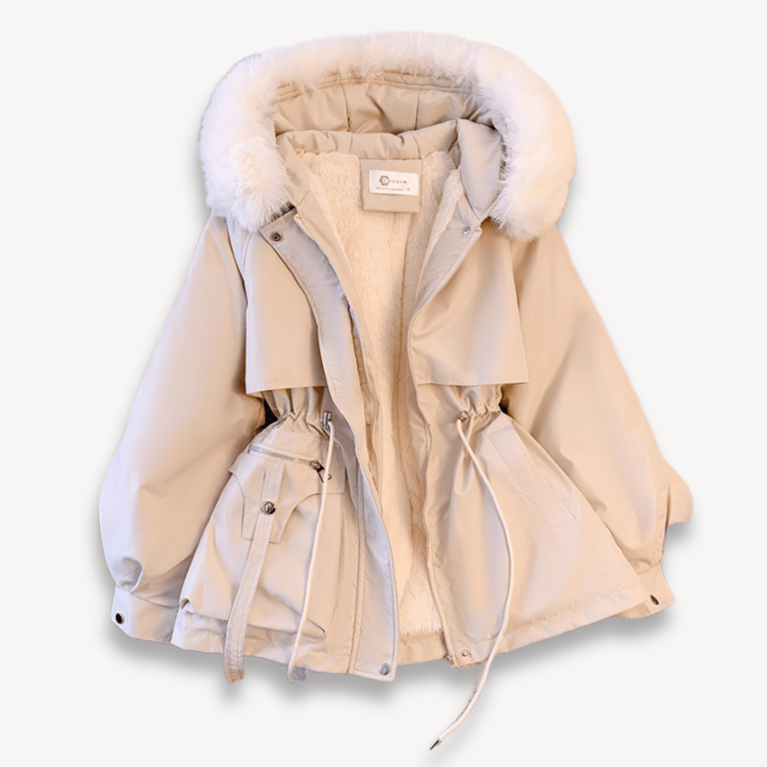 Perrine | Water-Resistant Faux Fur-Lined Women's Winter Jacket for Cold-Weather