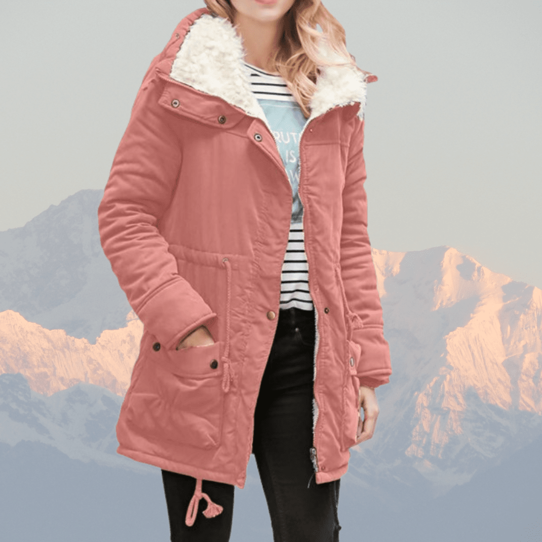 Quilla | Water-Resistant Plush-Lined Women's Winter Jacket for Cold-Weather