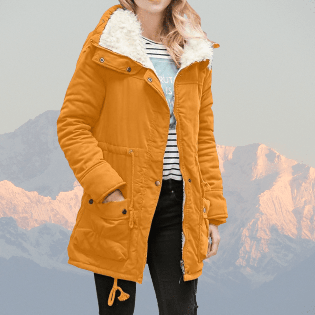 Quilla | Water-Resistant Plush-Lined Women's Winter Jacket for Cold-Weather