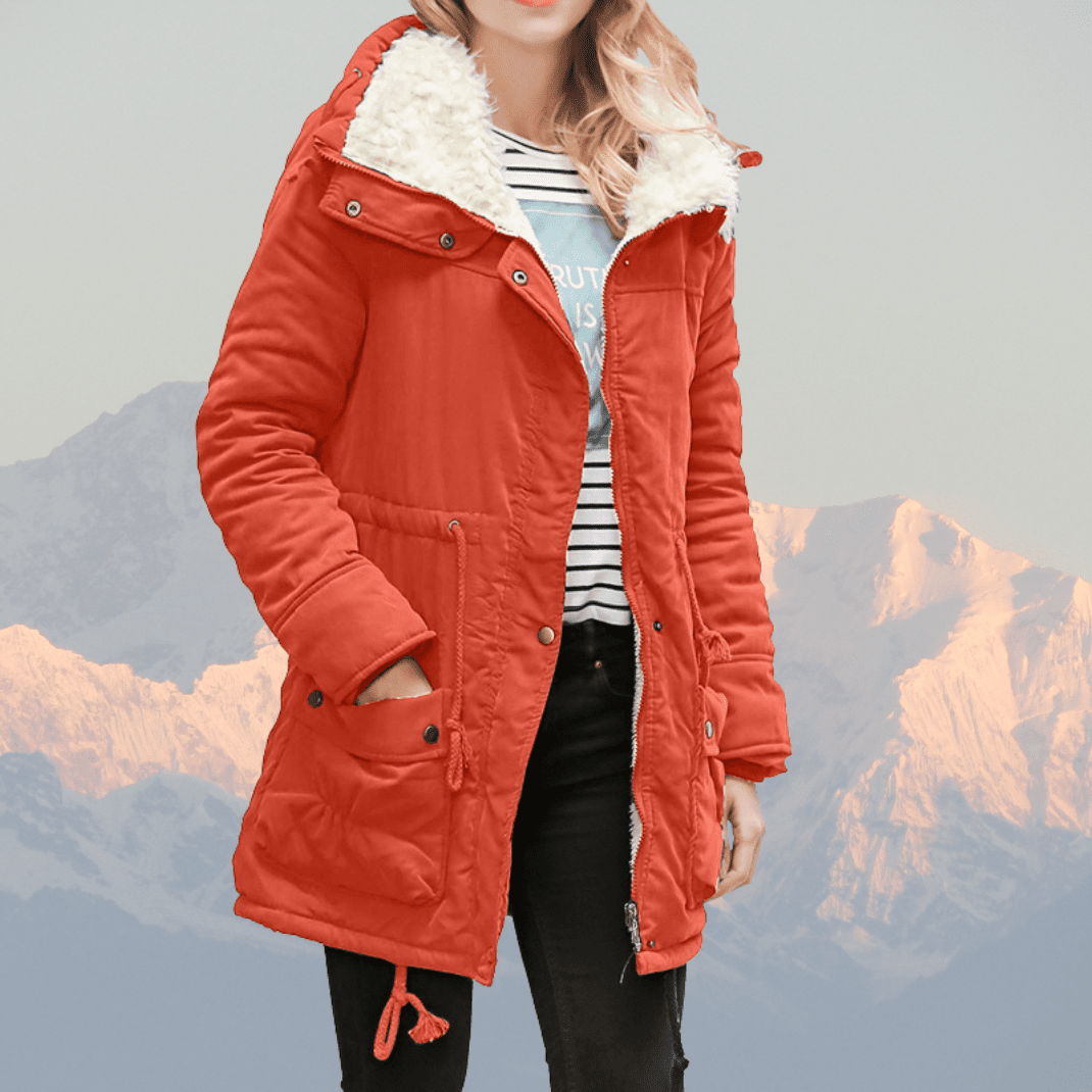Quilla | Water-Resistant Plush-Lined Women's Winter Jacket for Cold-Weather