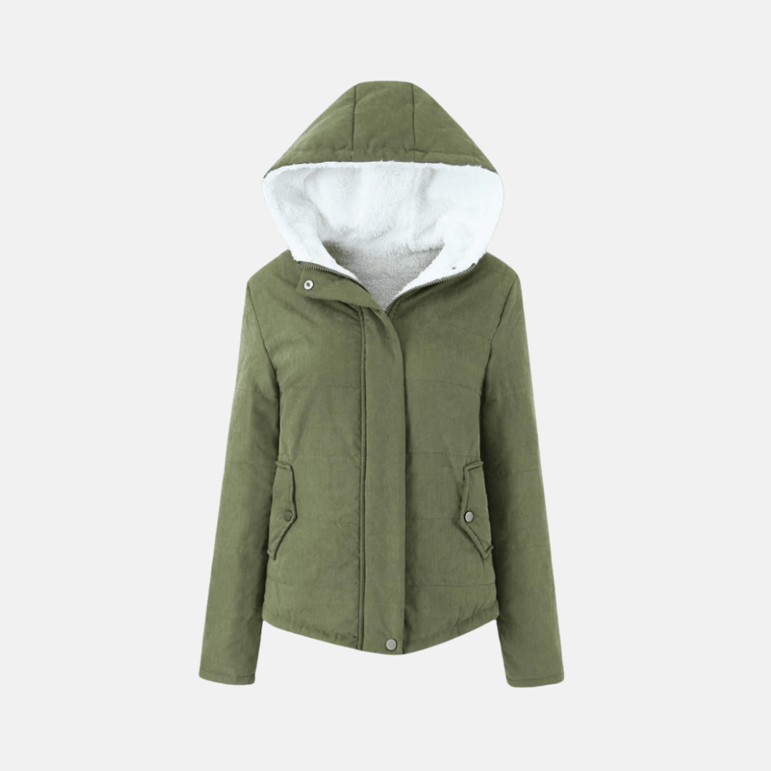 Calliope | Quilted Fleece-Lined Women's Winter Jacket for Cold-Weather