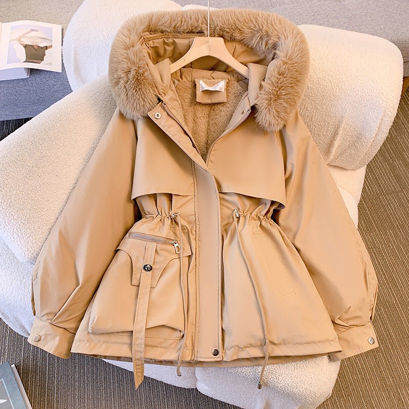 Kirstyn | Tailored Fur-Hood Women's Winter Coat for Cold-Weather