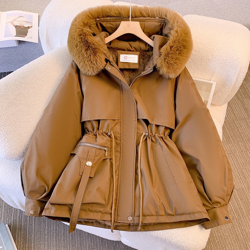 Kirstyn | Tailored Fur-Hood Women's Winter Coat for Cold-Weather