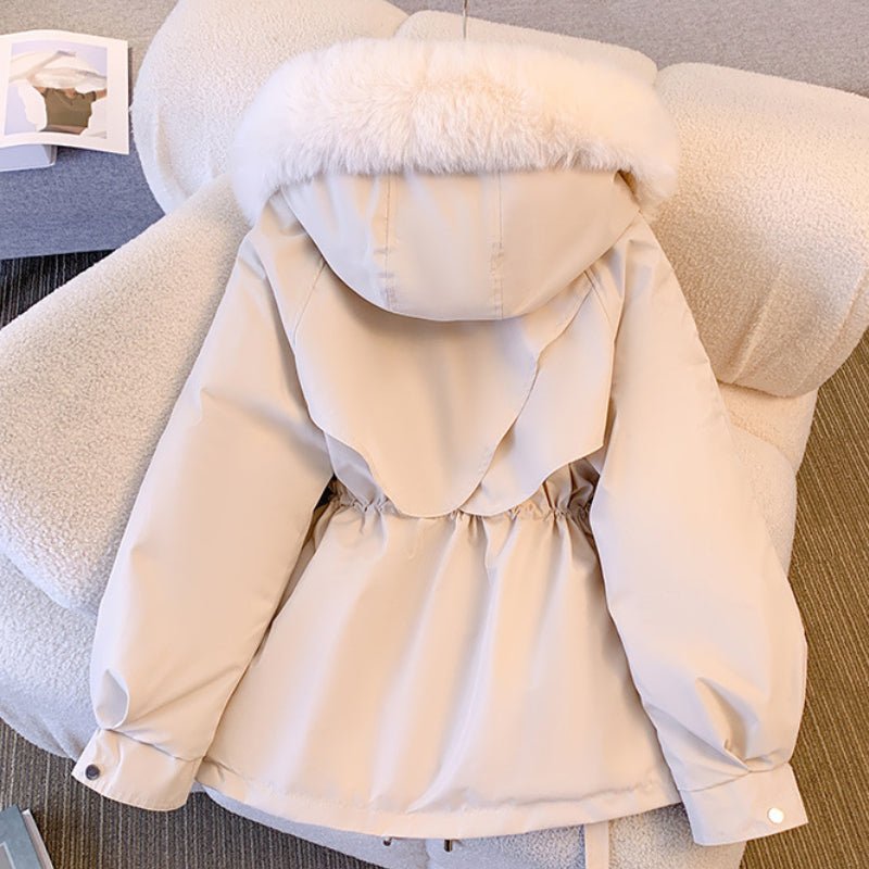 Kirstyn | Tailored Fur-Hood Women's Winter Coat for Cold-Weather