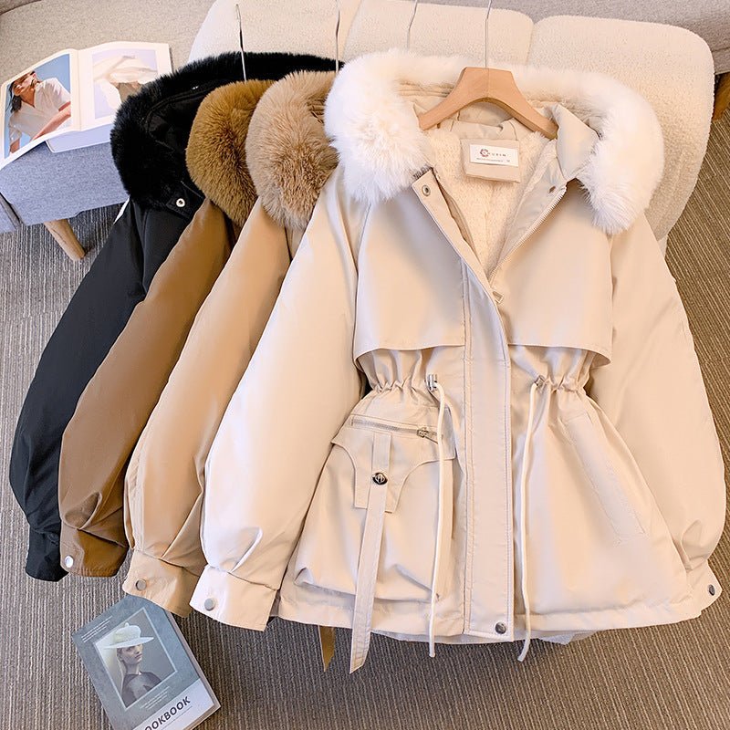 Kirstyn | Tailored Fur-Hood Women's Winter Coat for Cold-Weather